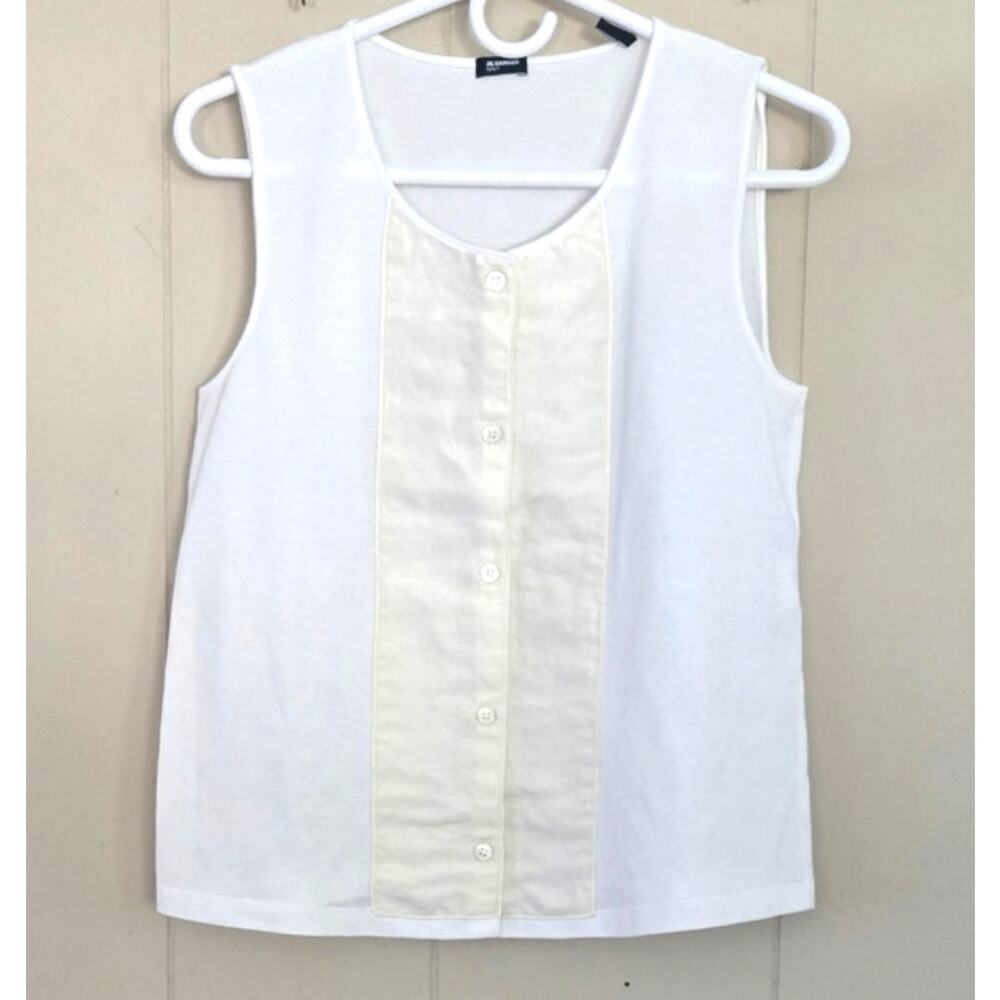 Jill Sander White Top Size Medium
Pre-loved
